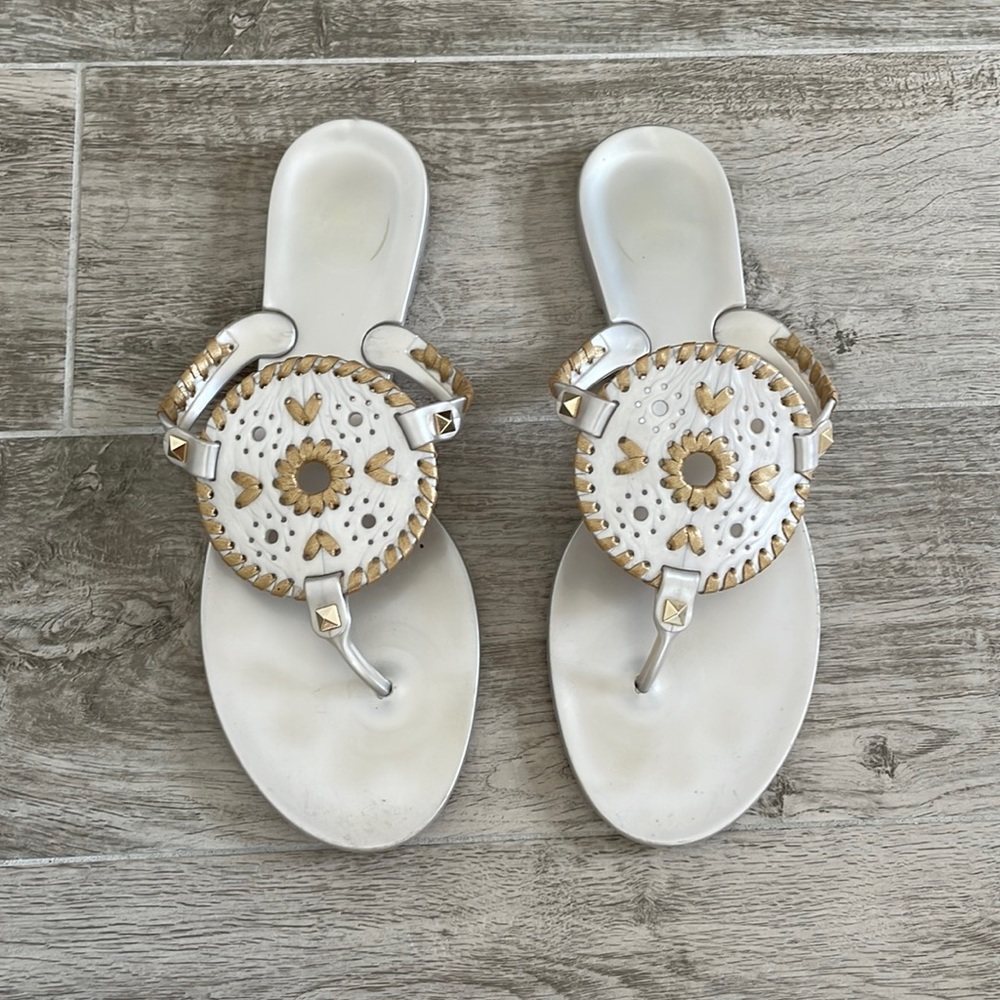 Jack Rogers jelly sandals size 9